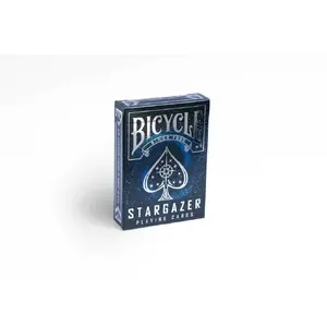 Kārtis Bicycle Stargazer 56 gab. — zils, 1 kava, 65×92 mm, svars 100 g
