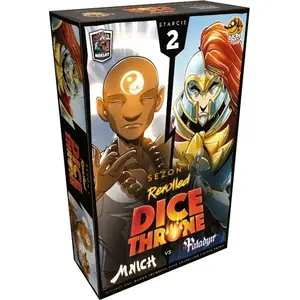 Board game Lucky Duck Games Dice Throne: Starcie 2 — Mnich vs Paladyn