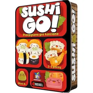 Galda spēle Rebel Sushi Go! (Rebel) — kāršu drafinga spēle ģimenei un draugu lokam