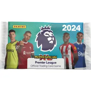 PANINI Panini Premiere League 2024 pack with cards — collectible trading cards for football season 2024