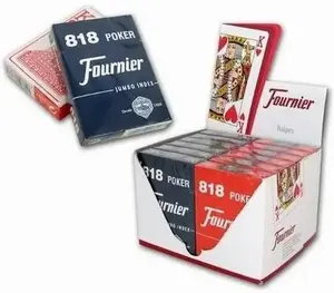 Игральные карты Fournier Karty 818 Poker модель 264081 — стандартная покерная колода