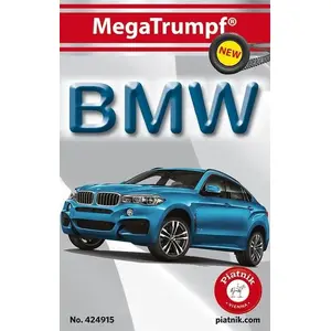 Playing Cards Piatnik kvartet "BMW" — Piatnik model 309879, card game quartet set