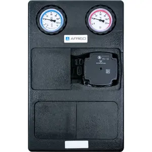 Circulation pump group Afriso PrimoTherm K 180-1 DN25 with Grundfos UPM3 Hybrid pump