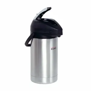 Espresso automāts Bunn 32130.0000 — manuāls, maltai kafijai, termoss kā rezervuārs, melns/nerūsējošā tērauda