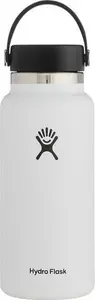 Термос Hydro Flask 32oz Wide Mouth (946 мл), нержавеющая сталь — белый, высота 231.1 мм