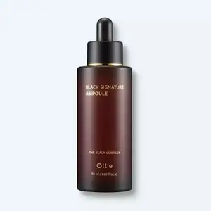 Ampoule face serum Bergamo OTTIE Black with snail mucin 50 ml