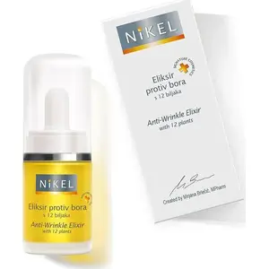 Anti-wrinkle Elixir Nikel INTENSIVE CARE with 12 plant extracts, 15 ml
