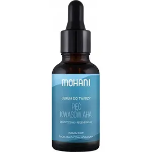 Face serum Mohani Pięć Kwasów AHA 30 ml — regenerating and exfoliating AHA serum