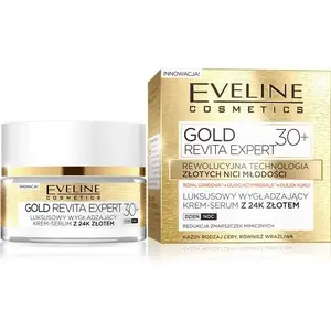 Крем‑серум для дня и ночи Eveline Gold Revita Expert 30+ 50 мл