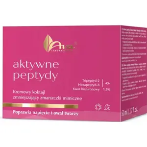 Sejas maska‑serums ar aktīvajiem peptīdiem Ava LABORATORIUM 50 ml — glow efekts