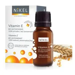 Serum Nikel with Vitamin E 10 ml — facial vitamin E serum, antioxidant care