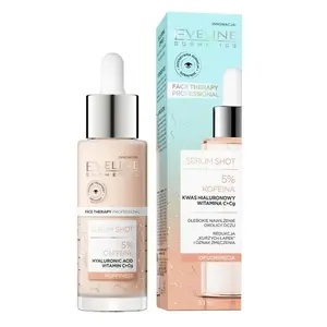 Eveline Serum Shot энергетическая сыворотка для кожи вокруг глаз с 5% комплексом кофеина, 30 мл