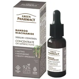 Serums pret nepilnībām Green Pharmacy Bambus + Niacinamīds 30 ml