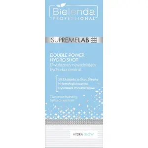Divfāžu mitrinošais hidro-koncentrāts sejai Bielenda Supremelab Hydra Glow Double Power Hydro Shot 30 ml