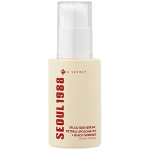 Yss facial serum K-SECRET_Seoul 1988 Retinal Liposome 2% Black Ginseng, 30 ml