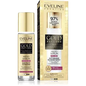 Мезо-сыворотка для лица Eveline Gold Peptides 3-в-1 (мощность 200) 30 мл