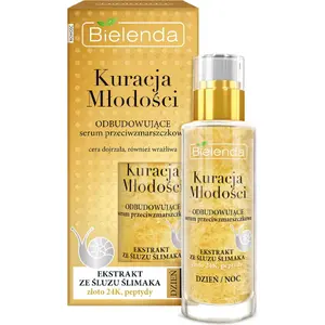 Anti-Wrinkle Facial Serum Bielenda Kuracja Młodości with Snail Slime Extract Day/Night 30 ml