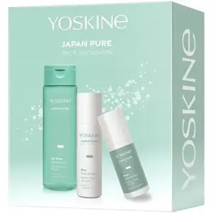 Facial Rice Skincare Set No name — rice serum 30 ml, rice cream 50 ml, rich rice essence 200 ml