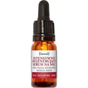 Sejas serums Iossi — naktsprīmule, baobabs, mirra, frankincense un pachiuli, 10 ml