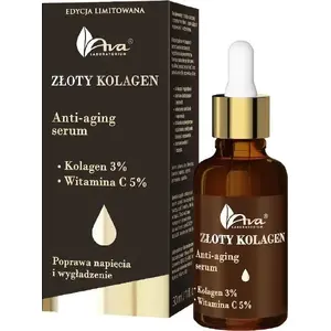 Serum anti-aging Ava Złoty Kolagen 30 ml – face serum with collagen, anti-wrinkle treatment