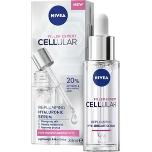 Serum, Nivea Cellular Expert Filler hyaluronic filling serum 30 ml
