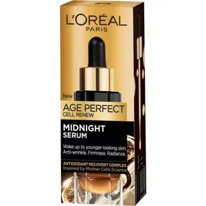 Nakts serums pret grumbām L’Oreal Paris Age Perfect Cell Renew, 30 ml