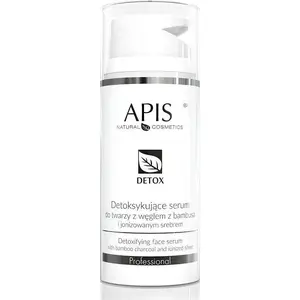 Детоксицирующая сыворотка для лица APIS с бамбуковым углем и ионизированным серебром 100 мл