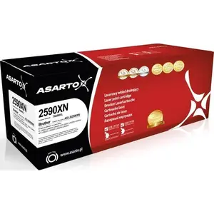 Тонер Asarto для Brother TN2590XL (AS-LB2590XN) — чёрный, ресурс 3000 страниц