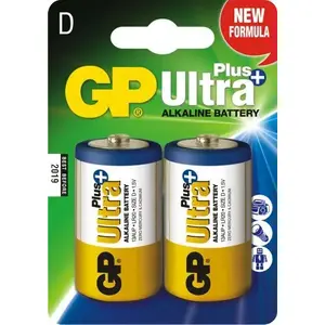 Battery GP Ultra D (R20) disposable cell — pack of 2