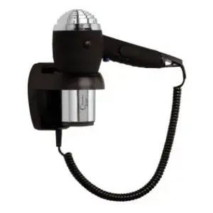 Fēns EASYTOUCH Aliseo Chromo 1200 W — melns/hroms, vads 0,5 m, 62 °C, 76 dB