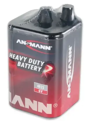No name Ansmann 1500-0003 6V cinka‑oglekļa baterija Photo 2