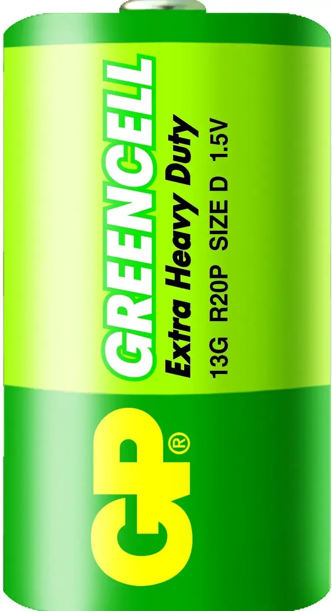 GP Greencell D single-use Zinc Chloride battery Photo 2