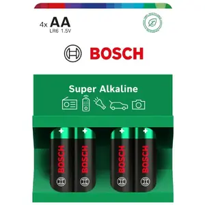Battery Philips AA Super Alkaline LR6 — 4-pack (AA/Mignon)