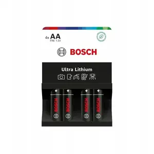 Battery pack Bosch Ultra Lithium FR6UL4B/00 — 4-pack AAA (LR03) alkaline replacement
