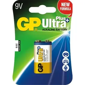 9V akumulators GP Ultra+ (1 gab.) — GP GP1604AUP-U1