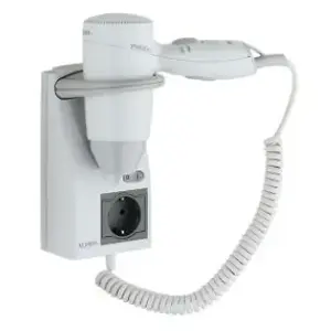 Hair dryer Green Cell Aliseo Phoenix - S, 1200 W, 55 °C, 67 dB, grey/white, 0.4 m cord