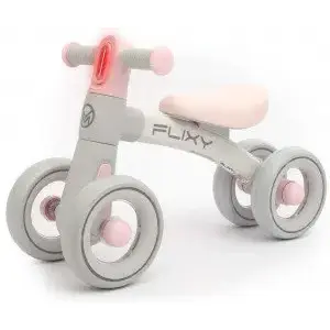Skrejritenis milly mally Flixy Pink — bērnu braucamrīks, modelis 6422, viegla konstrukcija