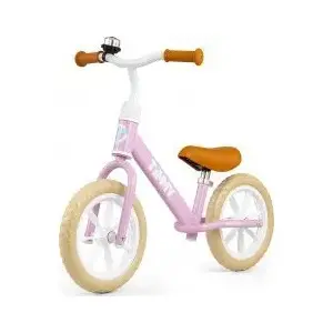 Balance velosipēds milly mally Timmy Pink — pirmā bērna skrejriteņa tipa velosipēds