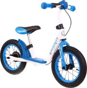 Balance bike Sportrike BALANCER Blue — toddler balance training bike, no pedals