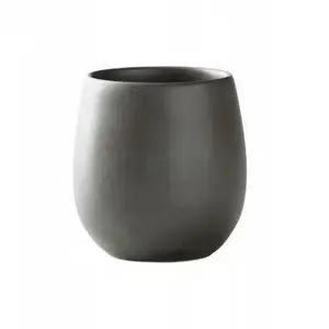 Ceramic Cup Origami Barrel Flavor 210 ml Black