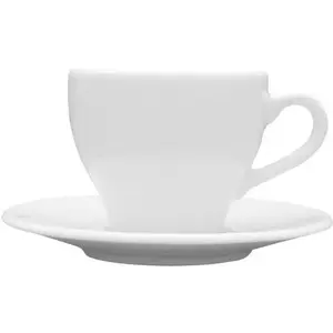 Cup with saucer for coffee or tea Lubiana Paula 200 ml