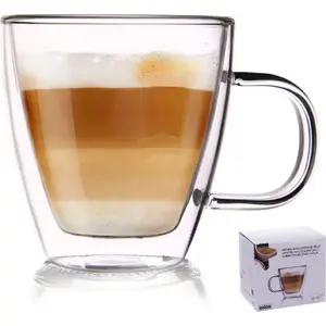 Cappuccino cup ORION 180 ml model 127201 - porcelain cup for cappuccino