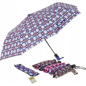Umbrella TEKA Parasolka automatic foldable MIX — TEKA 605469