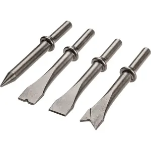 Chisel Set for Pneumatic Hammer Topex 74L335 — 4 pcs