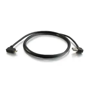 Кабель USB 2.0 MEGA 81704 — 1 м, USB A (m) на Micro-USB B (m), чёрный