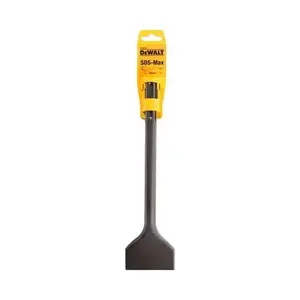 Tile chisel DeWalt DT6834 flat steel 300 mm, 80 mm cutting edge