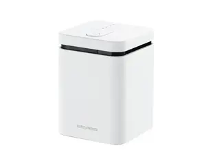 Evaporative aroma diffuser Stylies ELARAWHITE — white, cartridge scent, for rooms up to 25 m², timer up to 2 h, AC/USB/AA power, 1.3 W