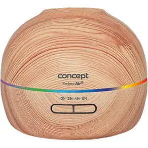 Humidifier Concept Solution ZV1005 Ultrasonic 0.3 L Wood finish 10 W, 1.5 m cable, 160×160×130 mm