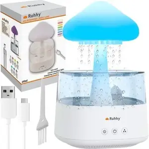 Diffuser and Humidifier Ruhhy - night lamp aroma diffuser model 24378