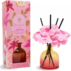 Reed Diffuser No name Flower Bouquet Jasmine & Cedar 170 ml – fragrance sticks
